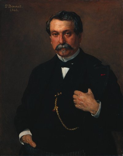 Porträt eines Mannes von Leon Joseph Florentin Bonnat